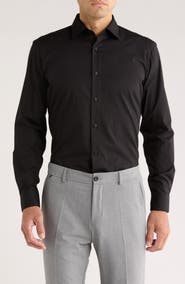 HUGO Valerio Modern Fit Cotton Dress Shirt
