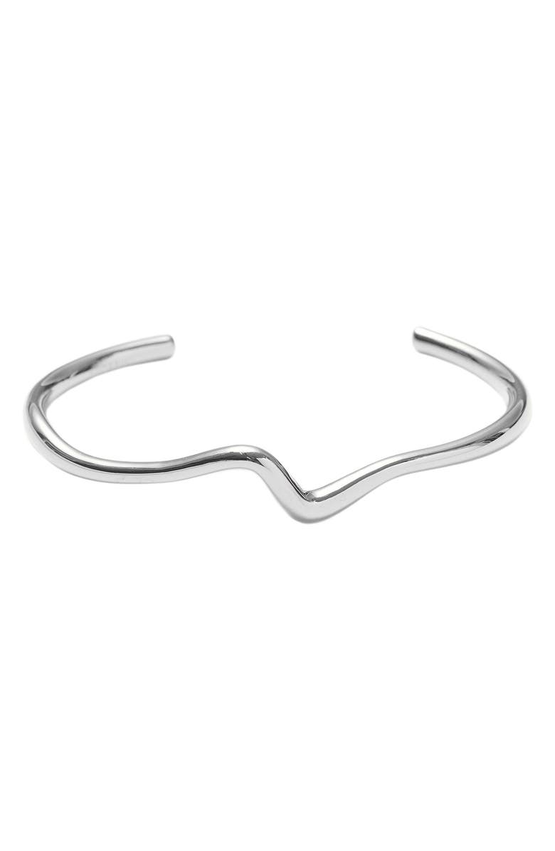 Missoma Molten Wave Cuff Bracelet, Main, color, 