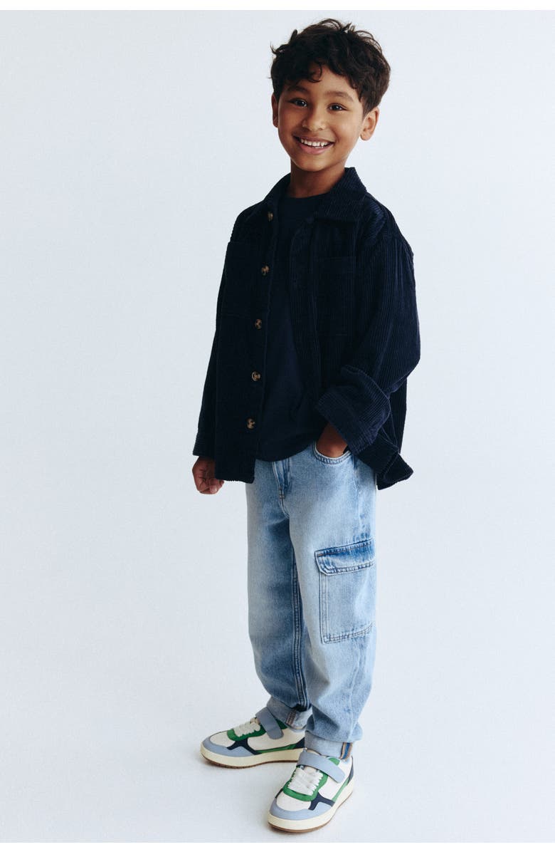 H&M Relaxed Tapered Fit Jeans, Alternate, color, 