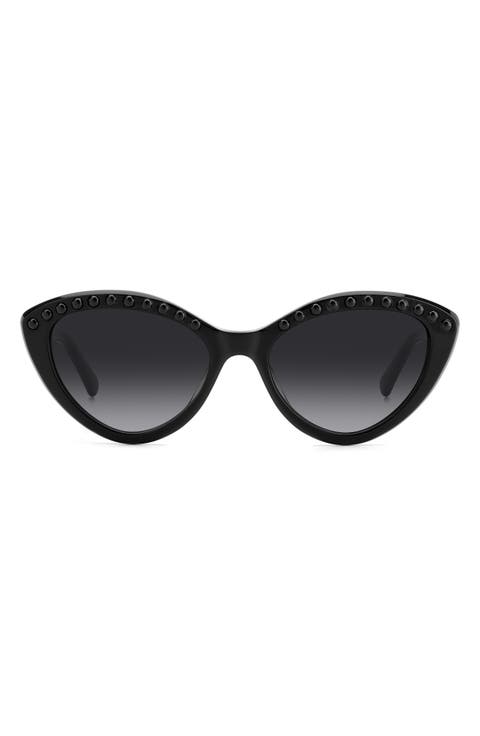 junigspear 55mm gradient cat eye sunglasses