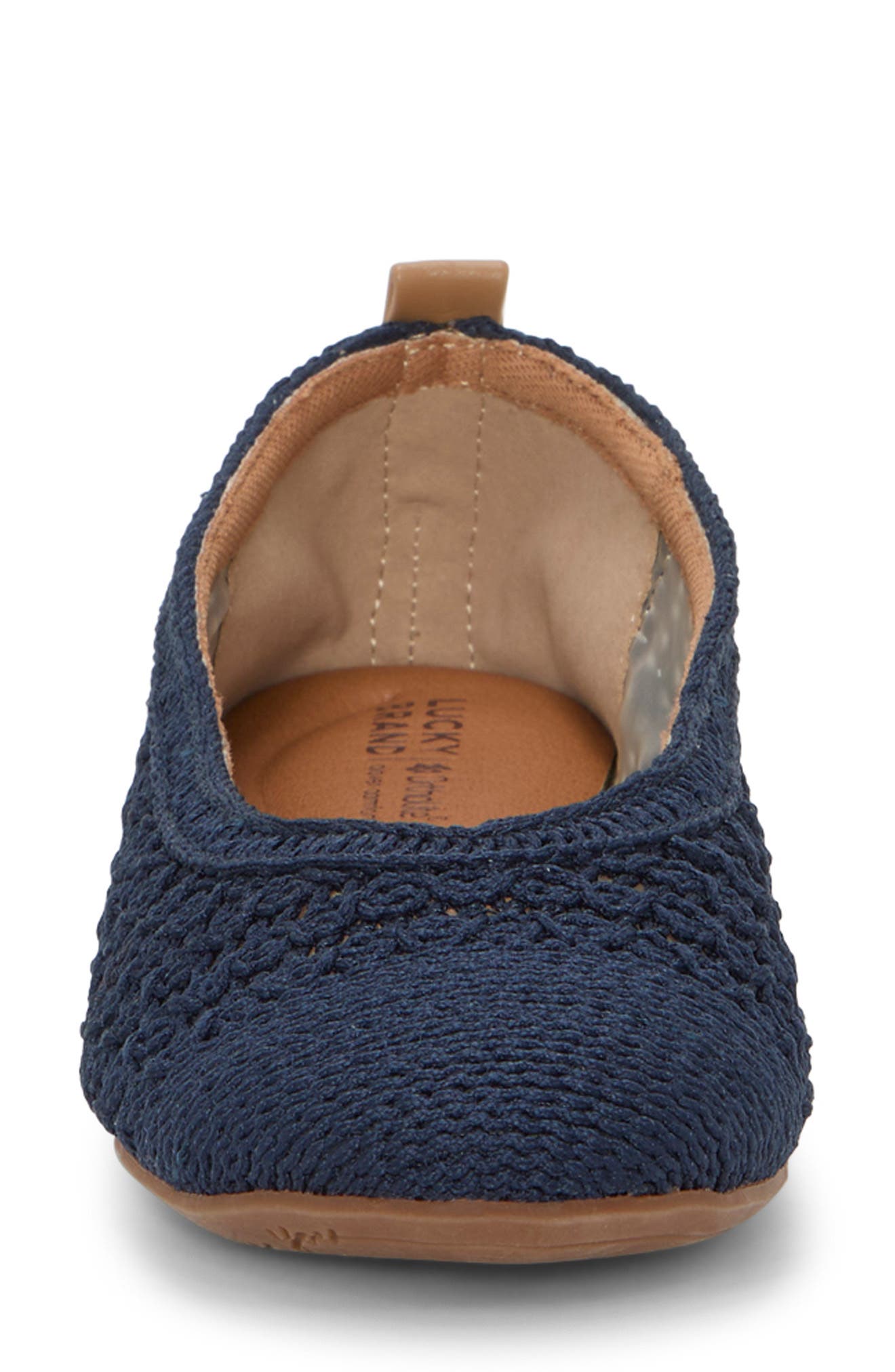Emmielu Woven Flat, Alternate, color, NAVY BLAZER