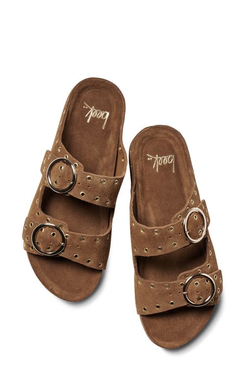 Beek Cedar Two-strap Sandal In Brown