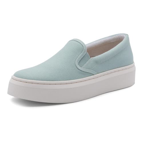 Abeo Jumpstreet Slip On In Mint Canvas - Regular