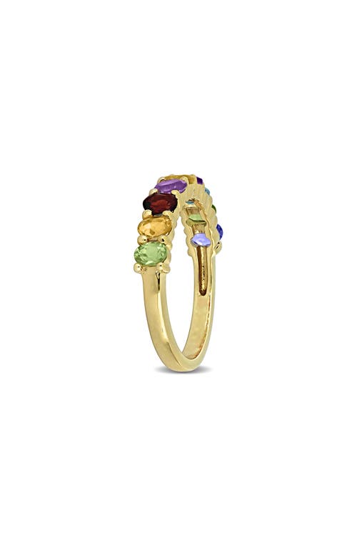 Delmar Semiprecious Stone Ring In Purple