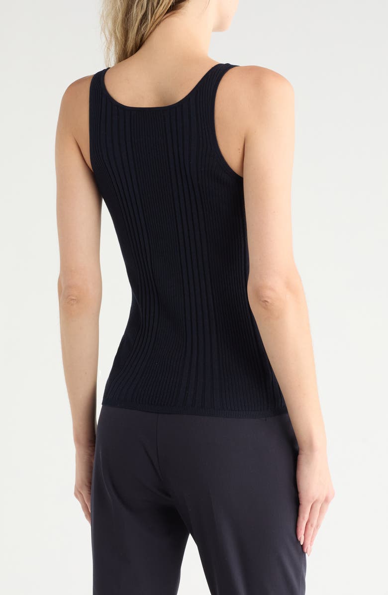 TWP Second Base Silk Blend Tank Top, Alternate, color, Night Sky