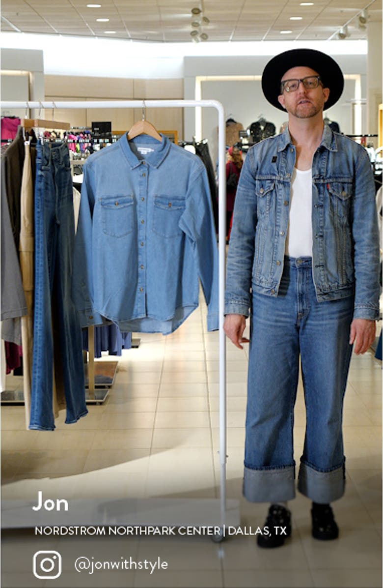 Denim Button-Up Shirt, sales video thumbnail