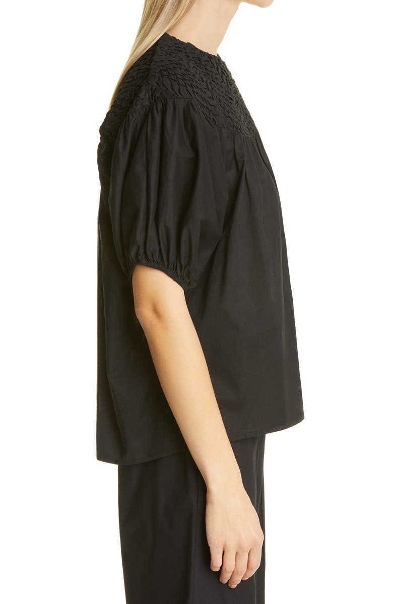 Merlette Paz Smocked Blouse, Alternate, color, 