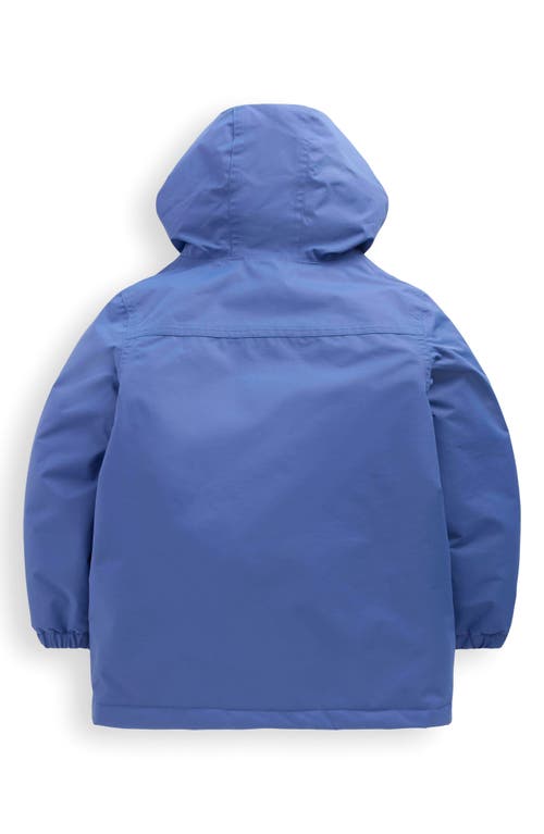 Mini Boden Kids' 4-in-1 Waterproof Jacket In Blue