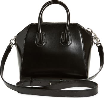 Mini Antigona Leather Satchel