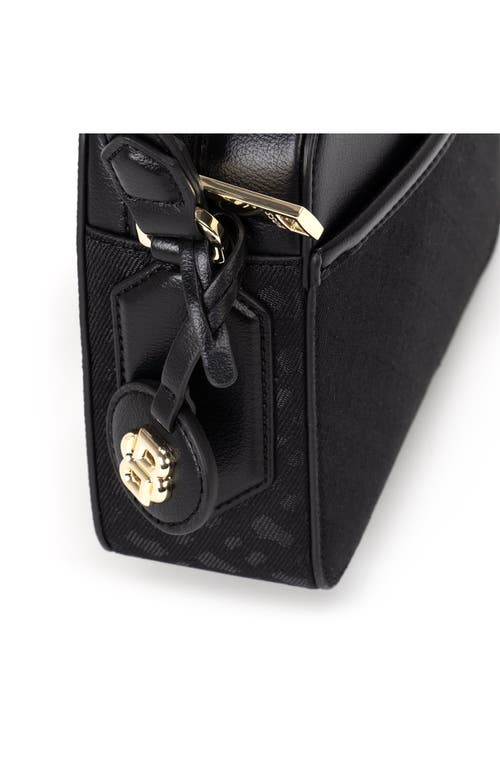 Hugo Boss Boss Liriel Jacquard Canvas & Faux Leather Crossbody Bag