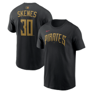 Nike Men's Nike Paul Skenes Black Pittsburgh Pirates 2026 City Connect Name & Number T-Shirt