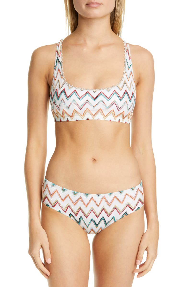 Missoni Zigzag Two-Piece Swimsuit, Main, color,