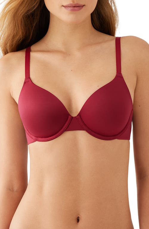 b.tempt'D by Wacoal Future Foundation Underwire T-Shirt Bra in Rhubarb 