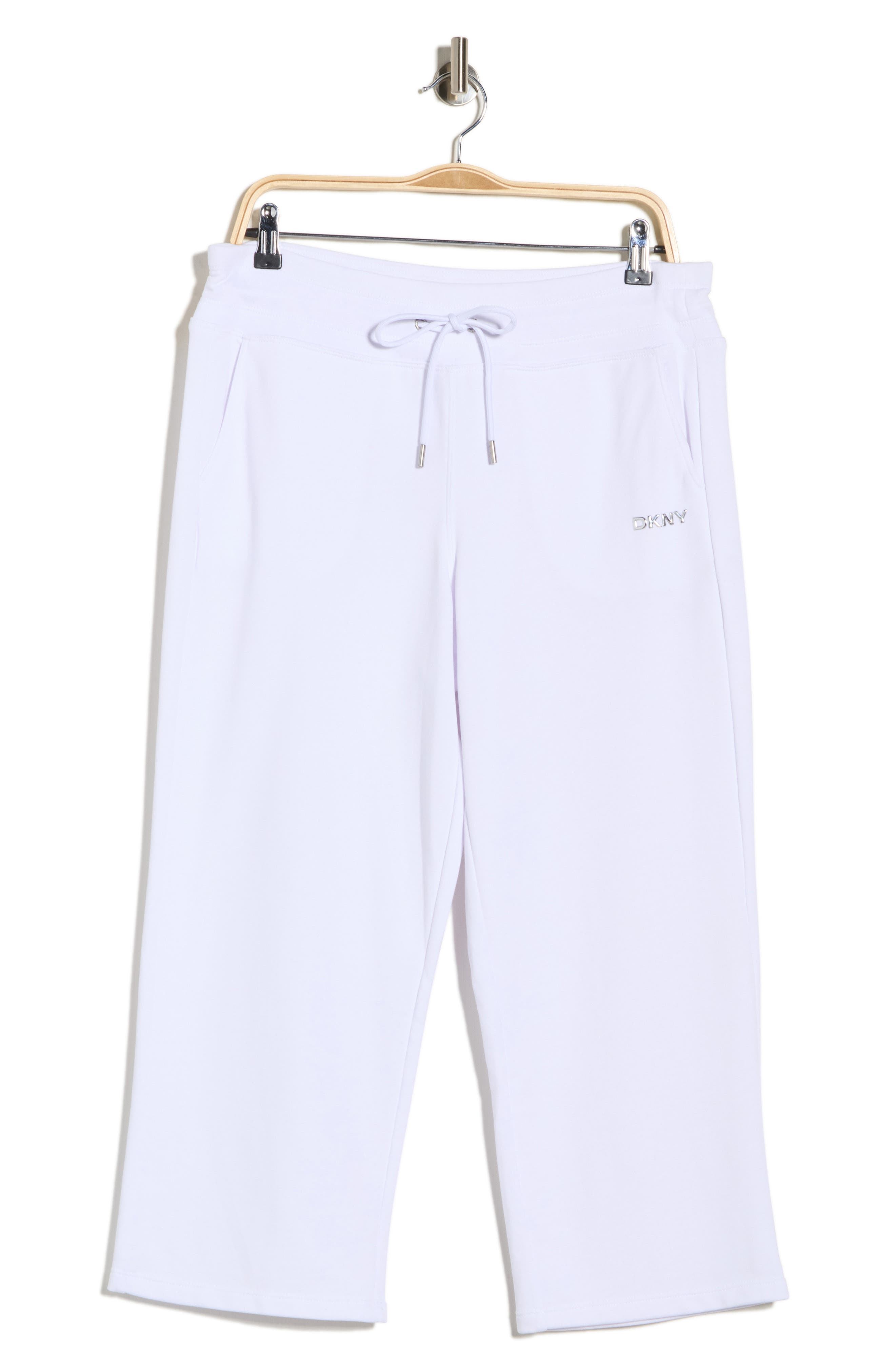 DKNY Drawstring Waist Crop Pants