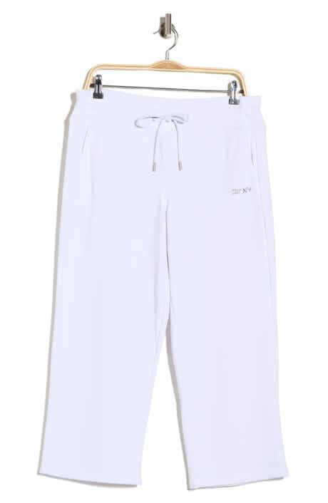 DKNY Drawstring Waist Crop Pants