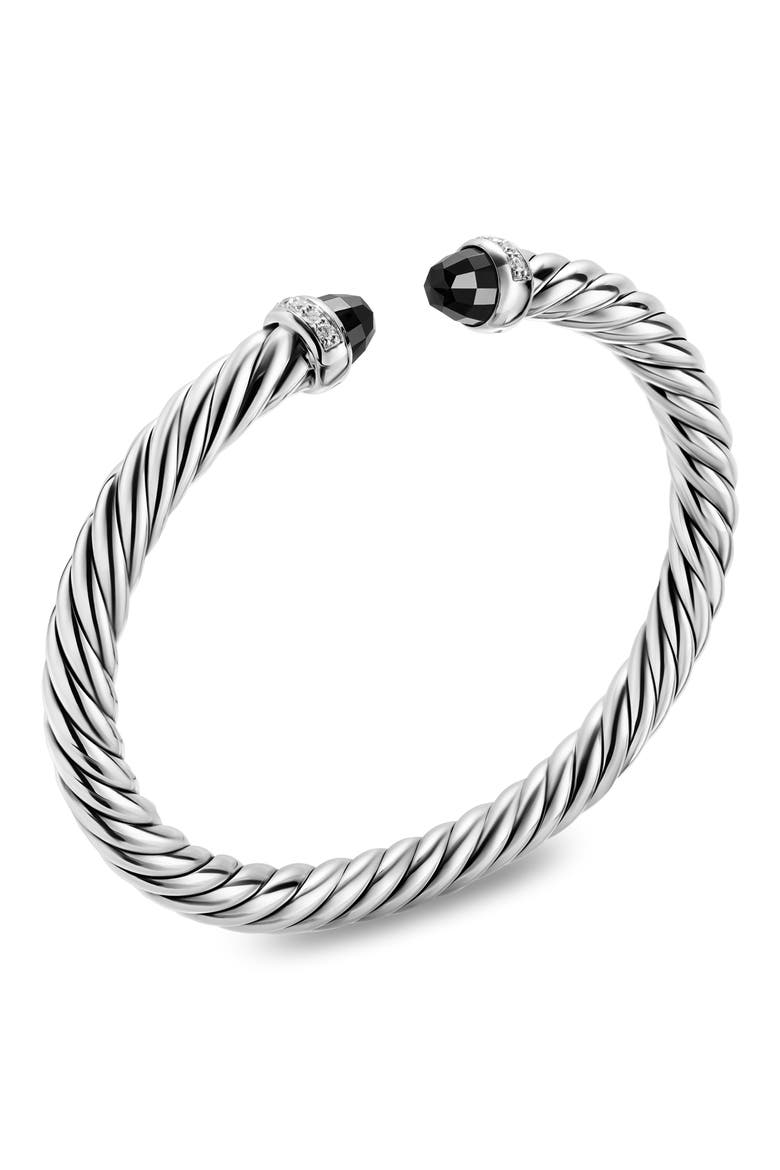 Cable Flex Bracelet, Alternate, color, BLACK ONYX