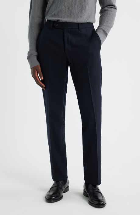 Luxury Performance Stretch Wool Suit Separate Pants
