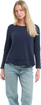 WILT Clothing Long Sleeve Mock Layer Tee