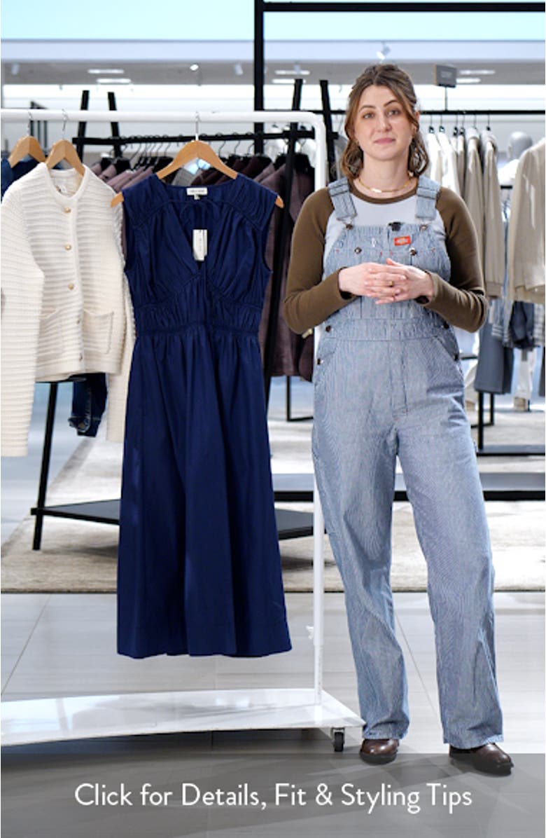 Tie Neck Midi Dress, sales video thumbnail