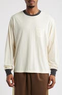 Elwood Trophy Long Sleeve Organic Cotton Ringer T-Shirt
