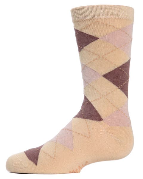 Classic Argyle Mercerized Crew Socks (Toddler, Little Kid & Big Kid)