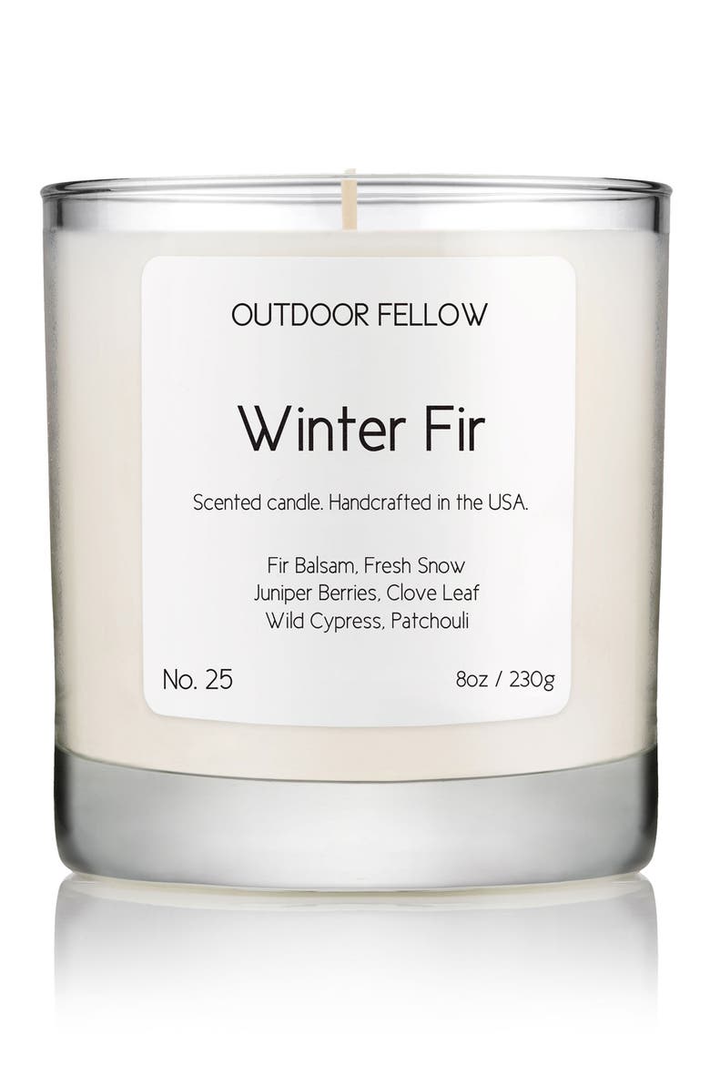 No. 25 Winter Fir Scented Candle, Main, color, WINTER FIR