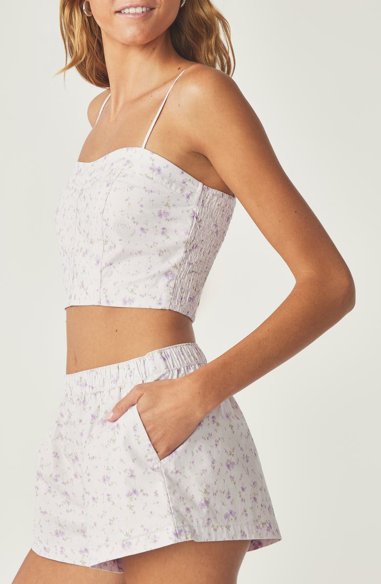 Florence by Mills Corset Top, Alternate, color, Lavendar Fog Breezz Flower