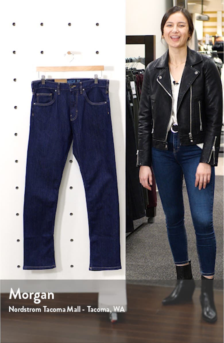 Straight Leg Performance Jeans, sales video thumbnail