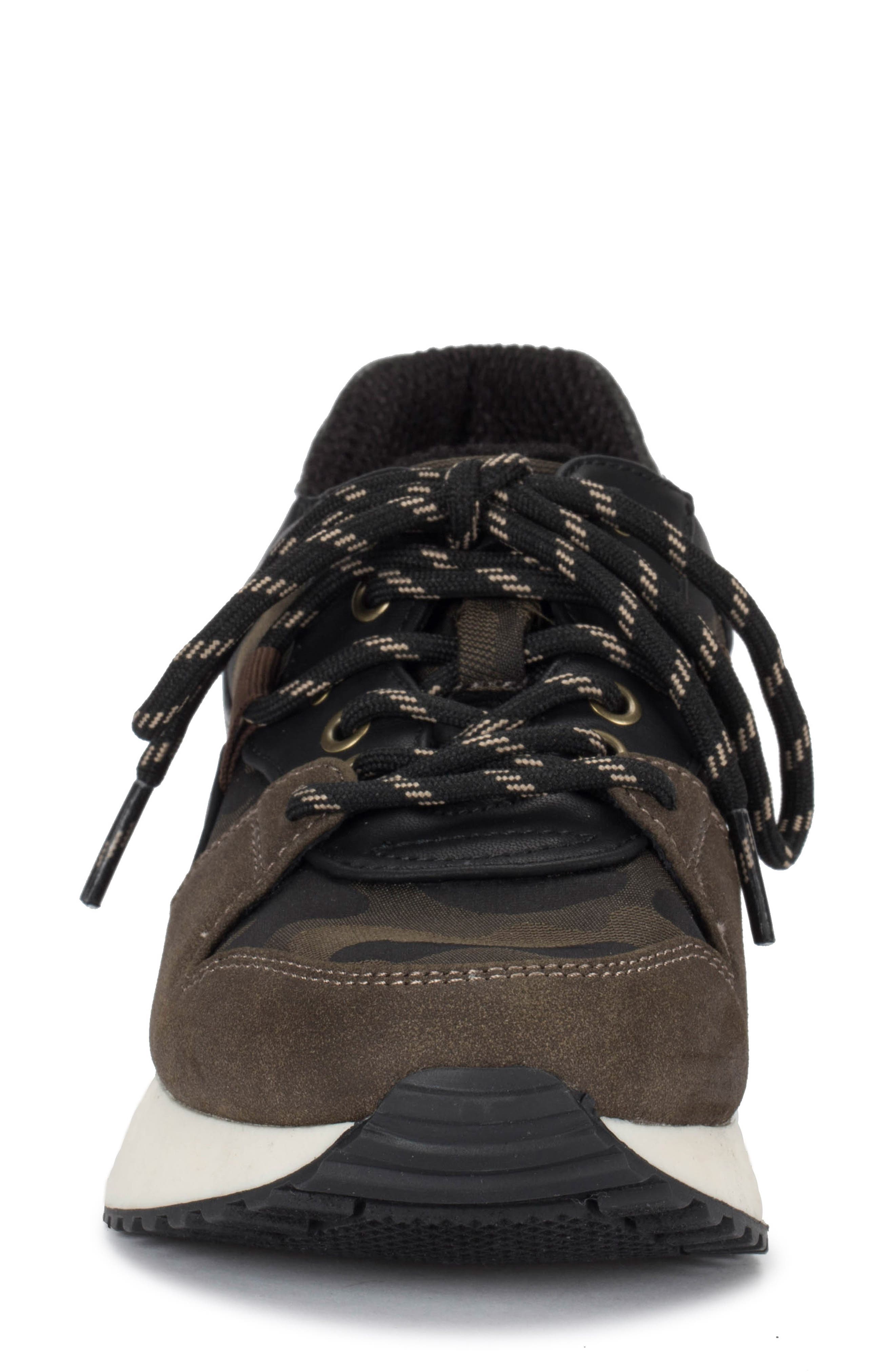 BARETRAPS Cabriolee Retro Sneaker, Alternate, color, Army