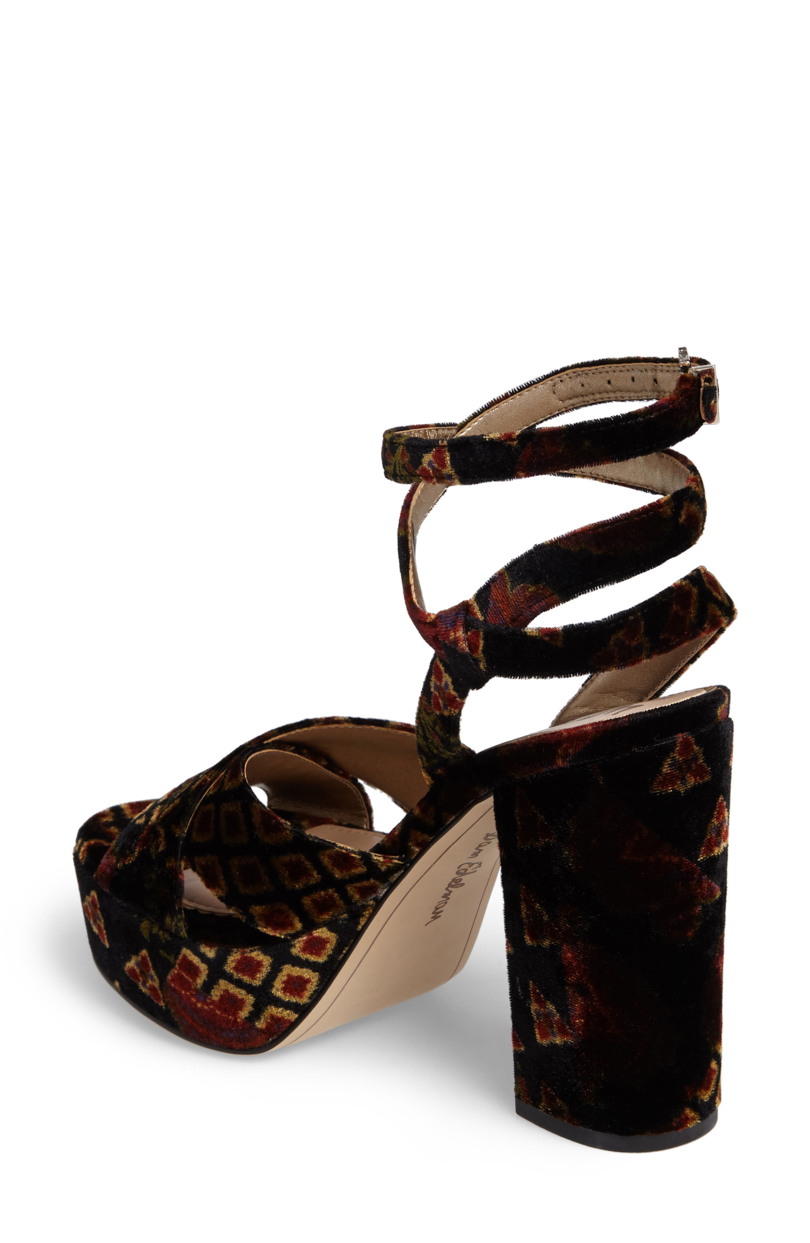 Mara Sandal, Alternate, color, BLACK MULTI