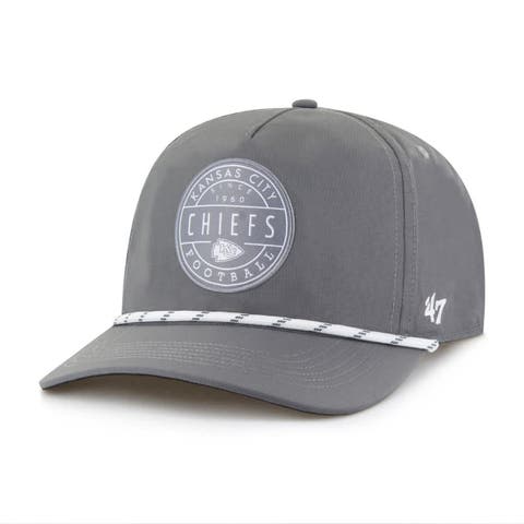 Men's '47  Gray Kansas City Chiefs Suburbia Hitch Adjustable Hat