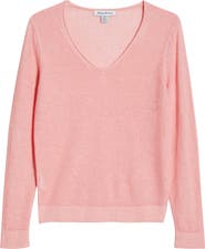 Tommy Bahama Cedar V-Neck Linen Sweater