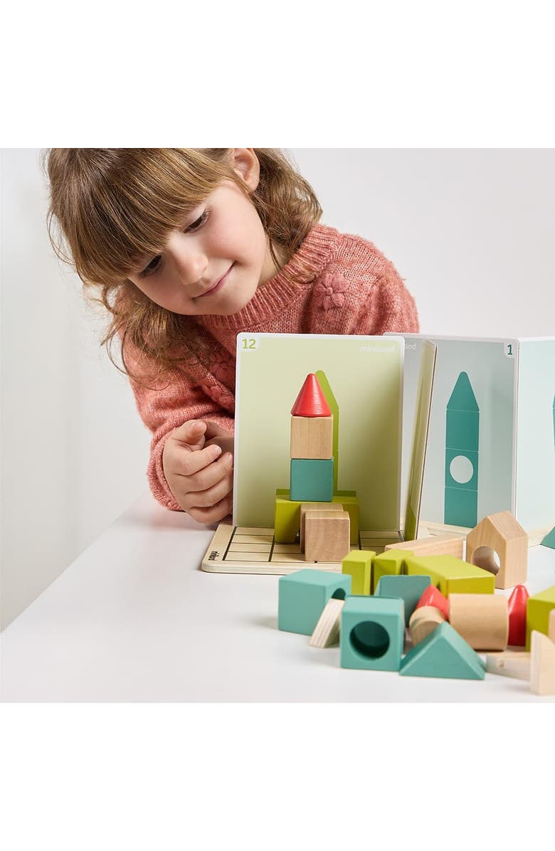 Miniland Shape Makers, Alternate, color, Blue-Green Multi