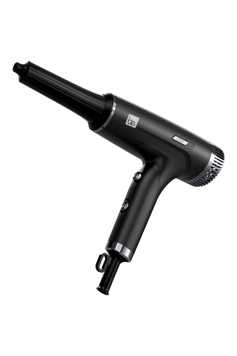 Sleek Fold Foldable Travel Dryer, Main, color, BLACK/ SILVER