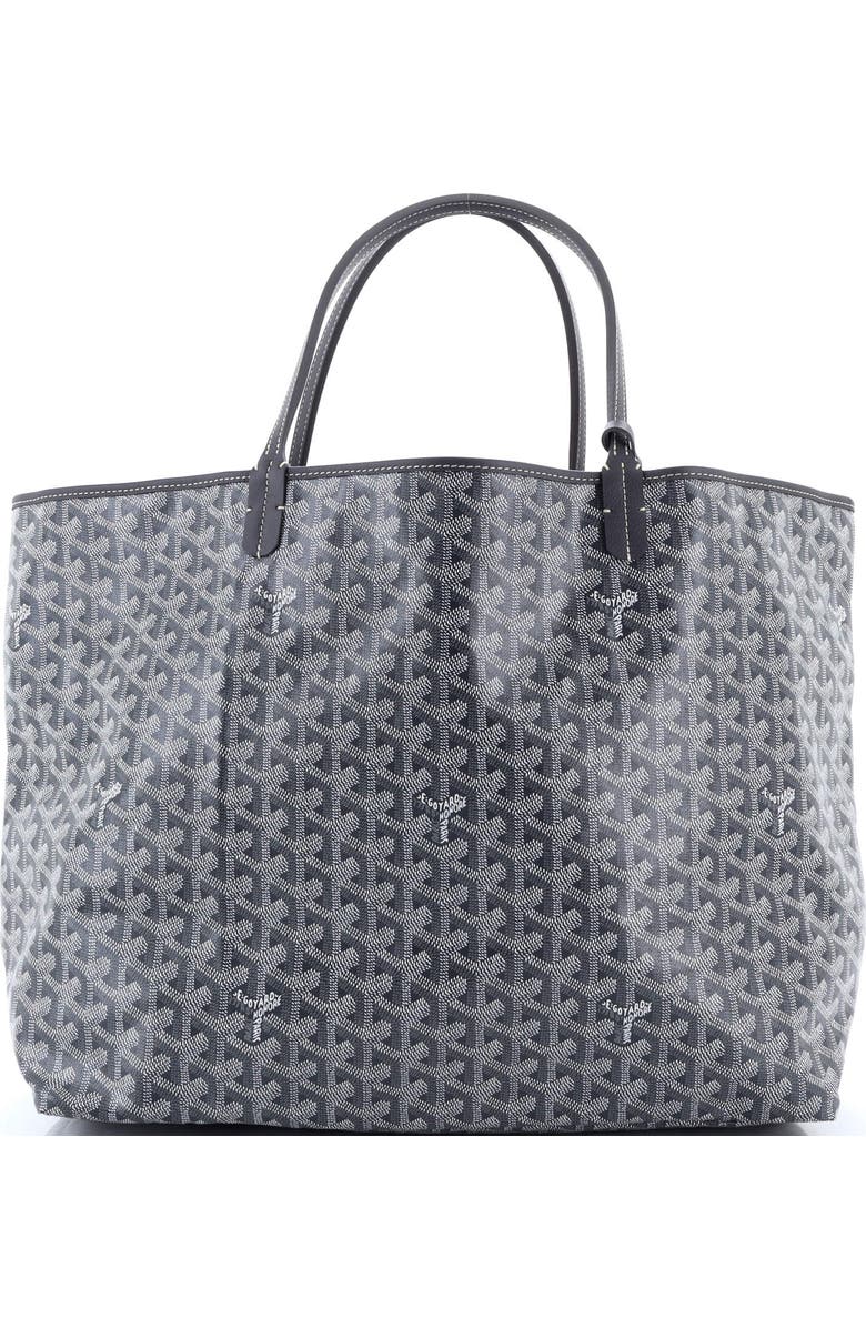 Pre-Owned Goyard Saint Louis Tote Coated Canvas GM, Alternate, color, Gray