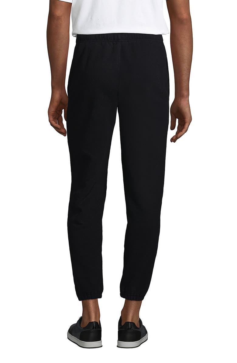 Lands' End Serious Sweats Sweatpants, Alternate, color, Black