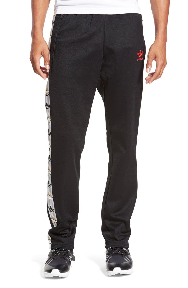 adidas Originals x Nigo 'Retro Bear' Track Pants, Main, color, 