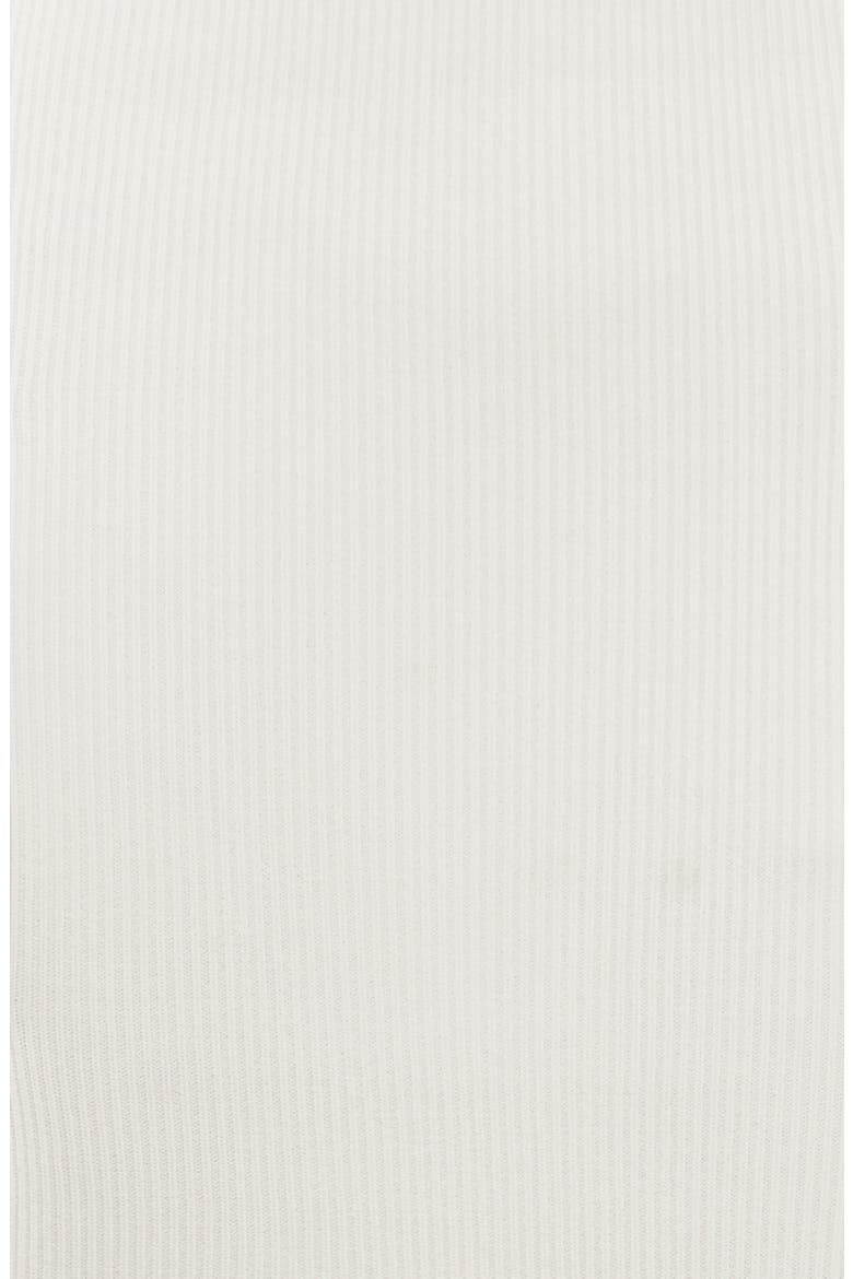 Maeve Ribbed Midi Skirt, Alternate, color, WHITE