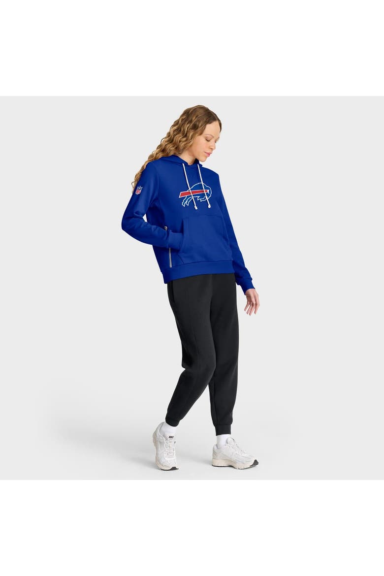 Women's Nike Royal Buffalo Bills Sideline Standard Issue Initial Home Dri-FIT Hoodie, Alternate, color, Royal