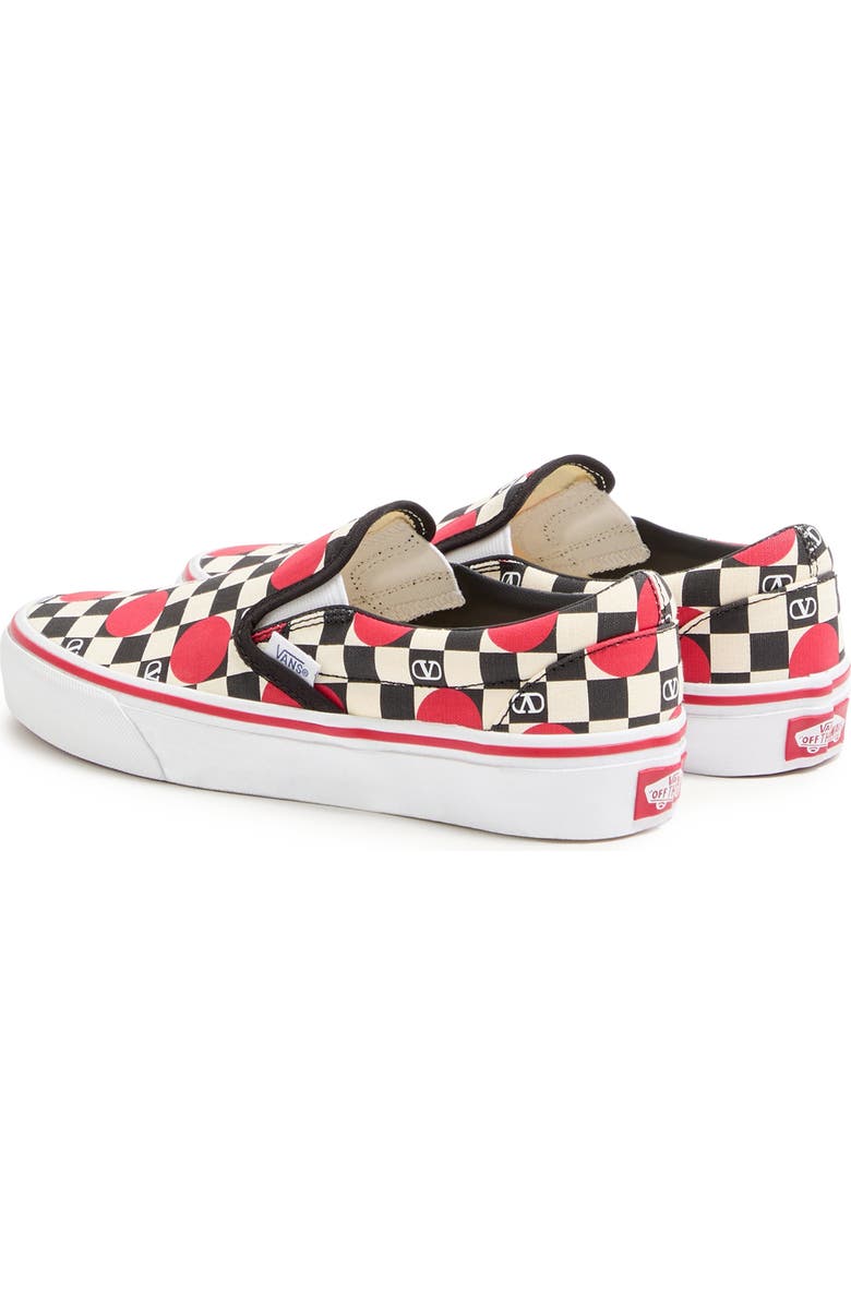 Valentino Garavani x Vans Cherry Slip-On Sneaker, Alternate, color, Yellow Multi
