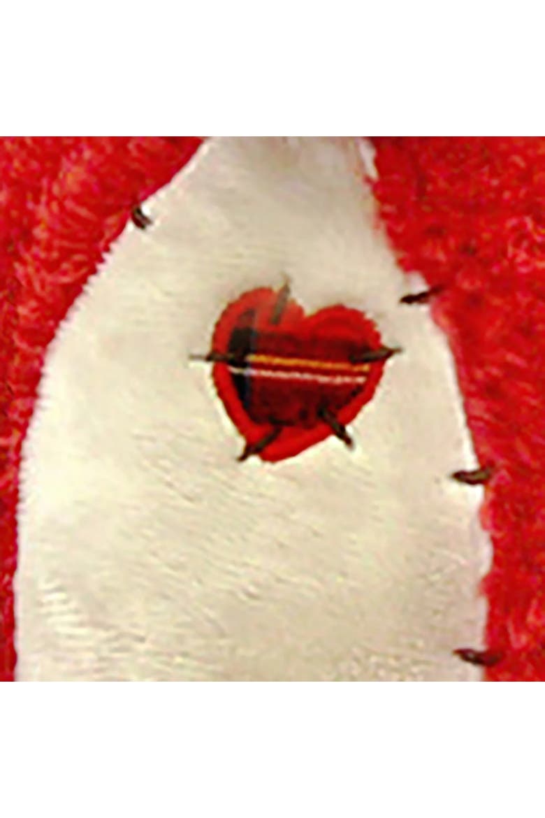 Tender Teddy, Red Plush Animal, Alternate, color, Red
