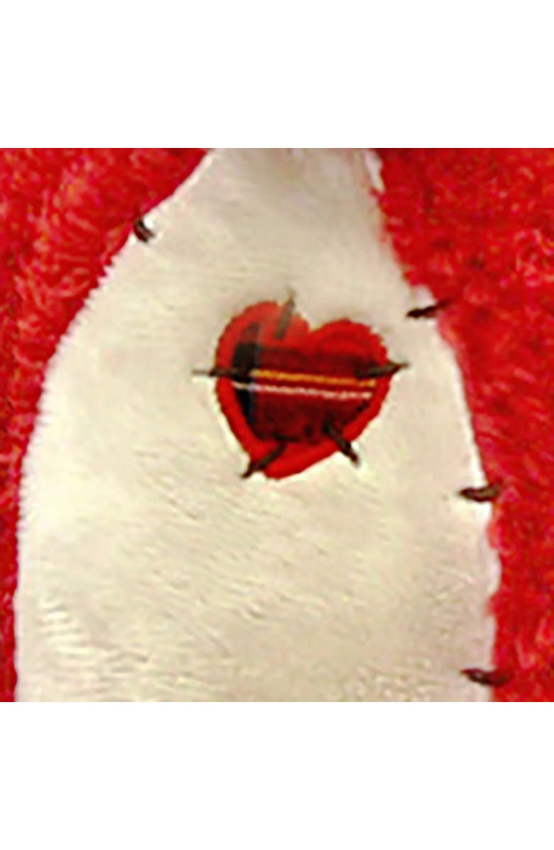 First & Main Tender Teddy, Red Plush Animal, Alternate, color, Red