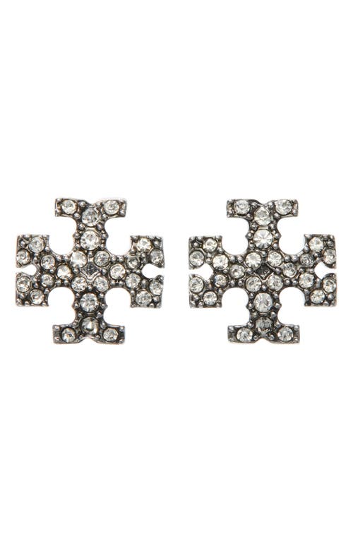 Tory Burch Kira Necklace & Earrings Set In Silver