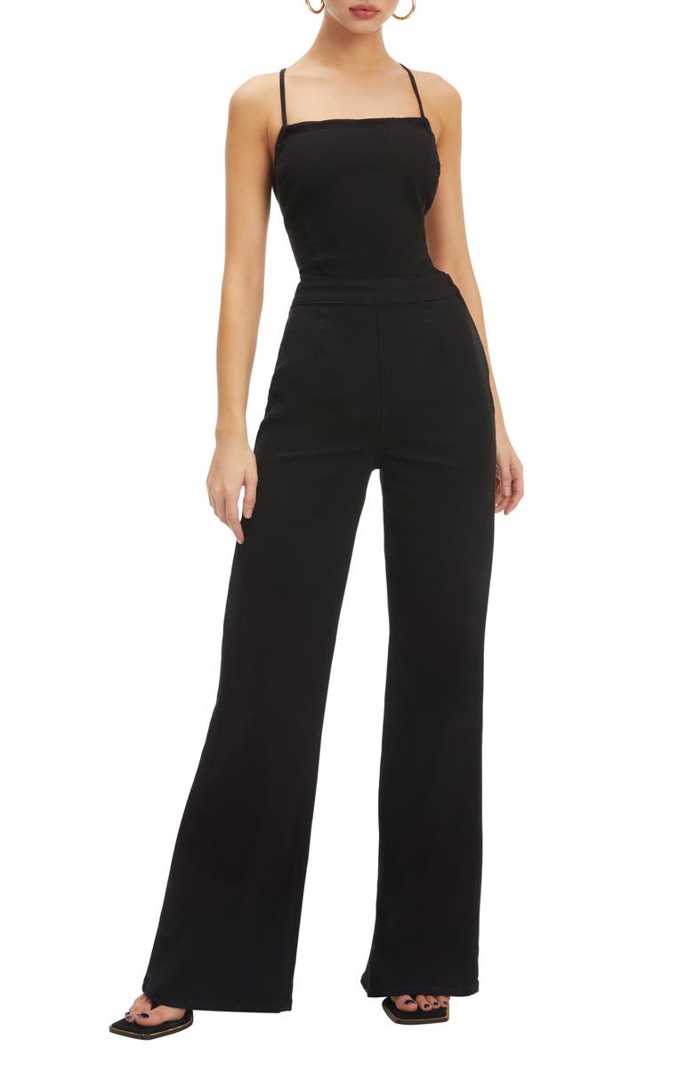 Good American Vacay Wide Leg Jumpsuit, Alternate, color,