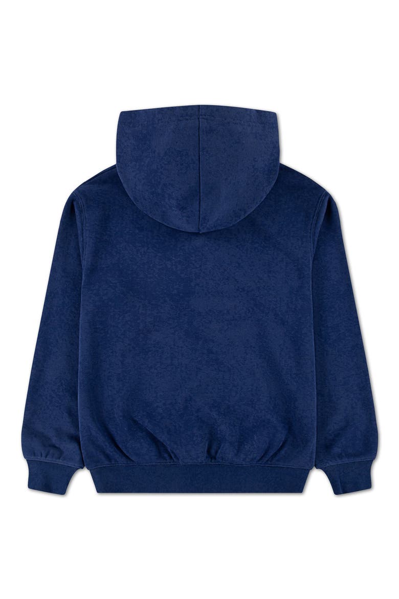 Kids' Washed Hoodie, Alternate, color, BLUE VOID
