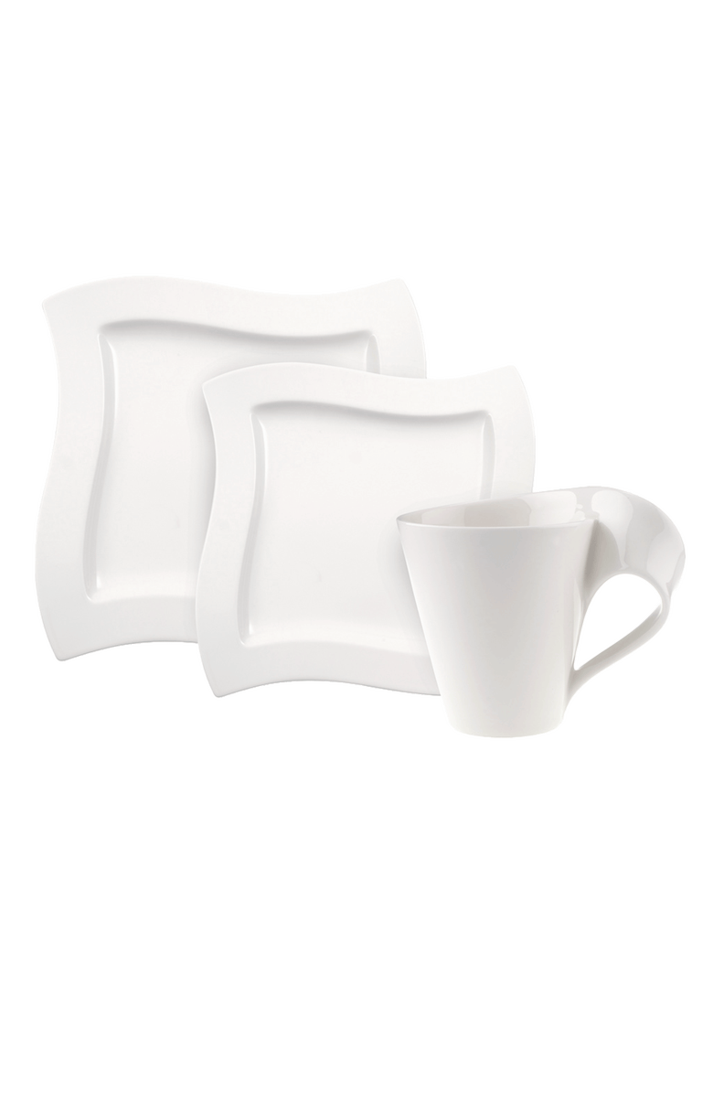 Villeroy & Boch NewWave 12 Piece Set, Main, color, White