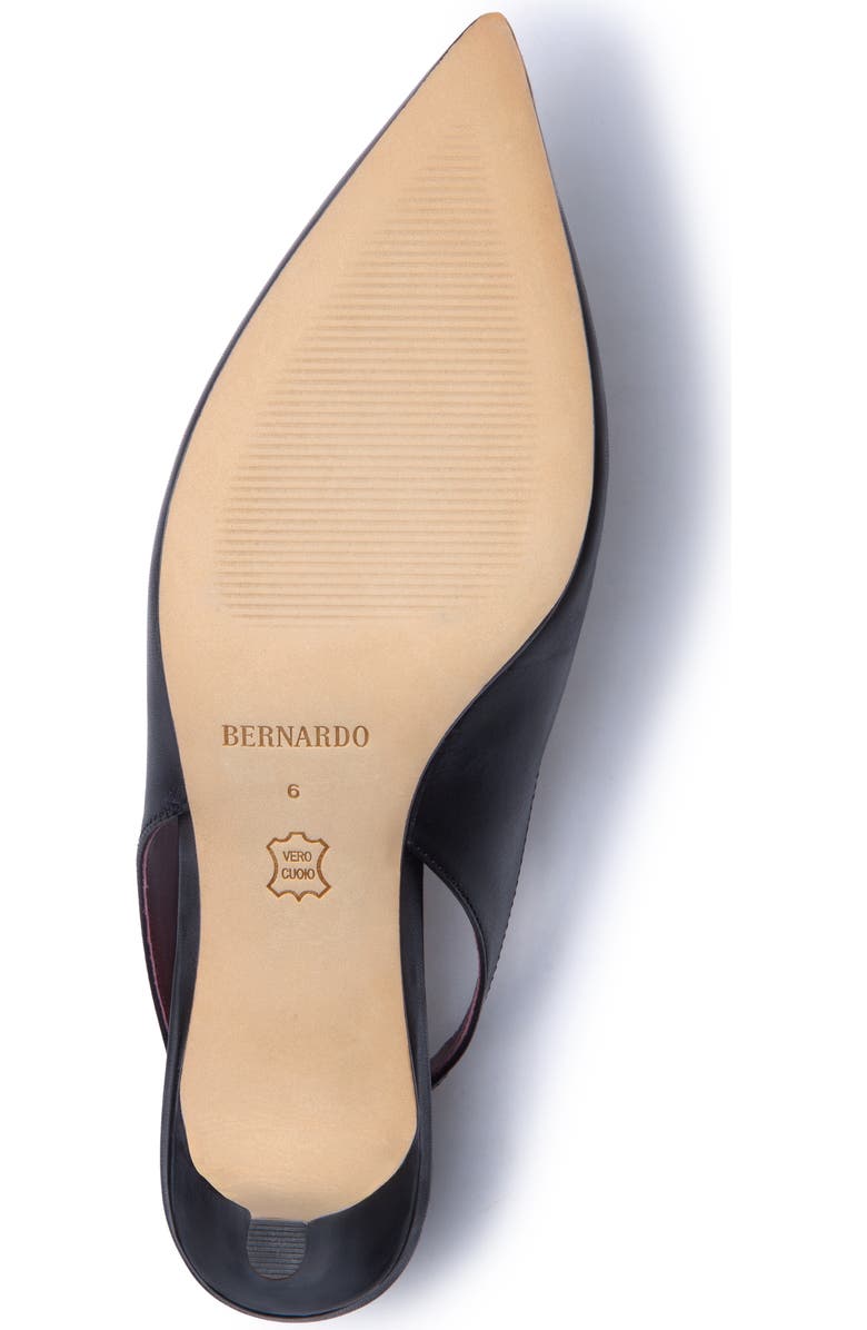 Bernardo Footwear Misha Kitten Heel Pump, Alternate, color, Black