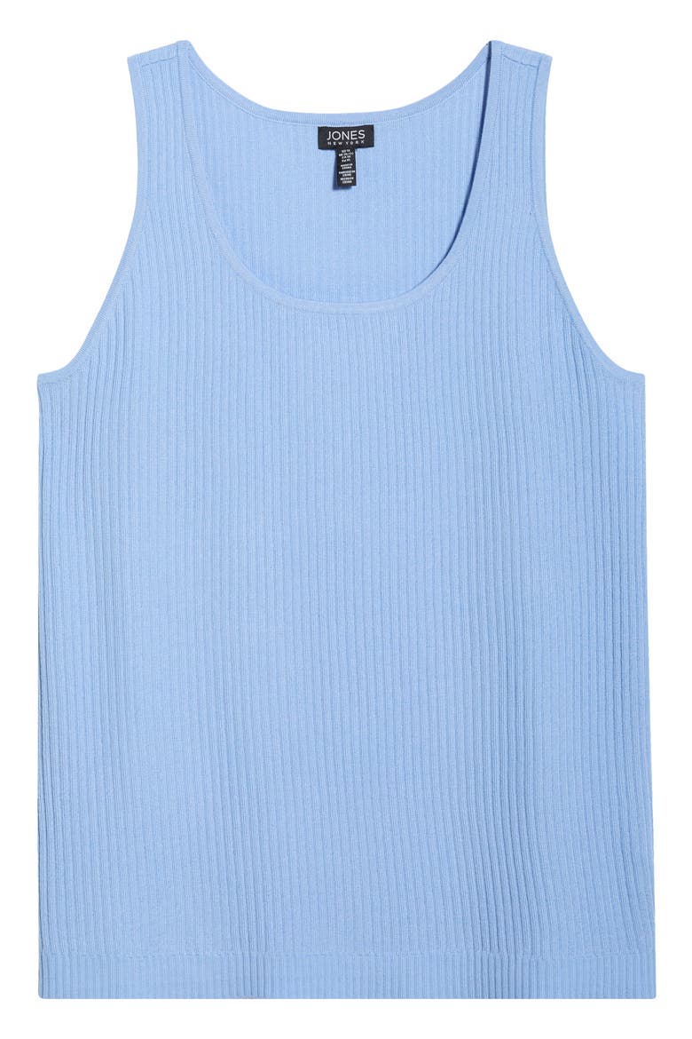 Sutton Rib Sweater Tank, Alternate, color, CHINTZ BLUE