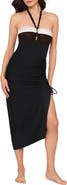 Magicsuit® Block Party Ruched Side Tie Convertible Cover-Up Maxi Skirt