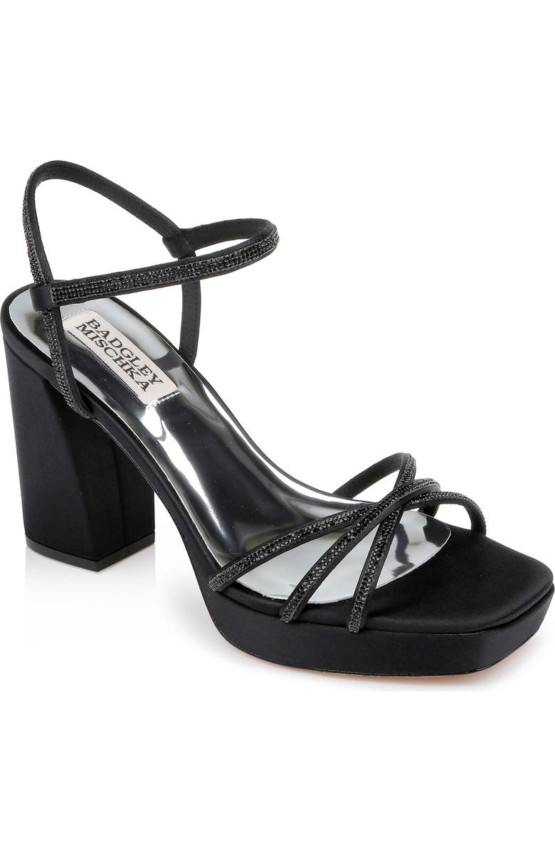 Badgley Mischka Collection Frida Platform Sandal, Main, color,